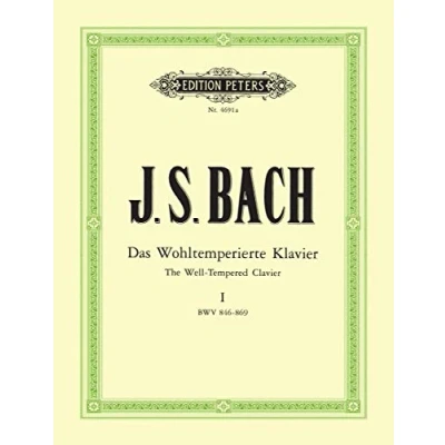 Image de Clavier Bien Tempéré Volume 1 Bwv846 869 Piano