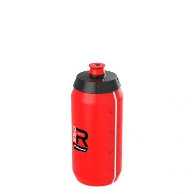 Image de Polisport 8645600006 Bidon vélo du modèle R Collection R550 d&#039;une contenance de 550ml. Bouteille d&#039;eau pour cyclistes sans BPA en couleur rouge