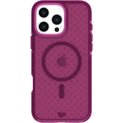 Image de tech21 EvoCheck Coque de Protection Contre Les Chocs pour iPhone 16 Pro Max, Compatible avec MagSafe, Prune