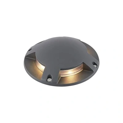 Image de Projecteur de sol LED Lindby Cormac, 4 lampes, anthracite, 21 cm