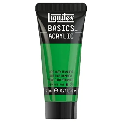 Image de Liquitex Acrylique Basics Tube 22 ml Vert Clair Perm ROW