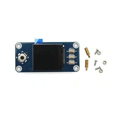 Image de 1.3inch IPS LCD Display Hat 240x240 Pixel SPI Interface for Raspberry Pi Zero/Zero W/Zero WH/2B/3B/3B+ with Examples Pi/Arduino/STM32 Driver ST7789