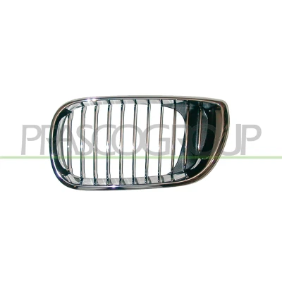 Image de PRASCO Premium BM0202014 Calandre avant gauche chromé chrome, noir chrome avec cadre BMW: 3 Berline, Touring