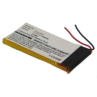 Image de subtel® Batterie 616 0531, 0532 110mAh pour Apple iPod Nano 6 Gen. A1366 Accu Rechange Remplacement Lecteur mp3 Player