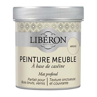 Image de Libéron Peinture meuble à base de caséine, Argile, 500 ML