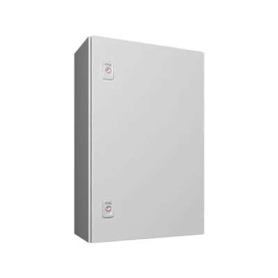 Image de RITTAL 1038000 Armoire électrique AX 1038 000 380 x 600 210 En tôle d&#039;acier Gris Clair (RAL 7035) allié, (B H T) mm