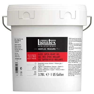Image de Liquitex Additif Médium Gel Très Epais Brillant Seau 3,78L