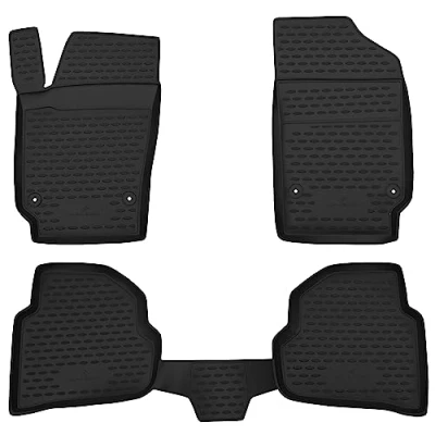 Image de WALSER XTR 75132 Ensemble de tapis sol Caoutchouc avant et arrière Sur mesure