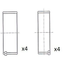 Image de FAI AutoParts BB2069 STD Coussinets De Vilebrequin PEUGEOT: Boxer Van, 807, 508 I SW, LAND ROVER: Defender SUV, CITROËN: Jumpy MPV