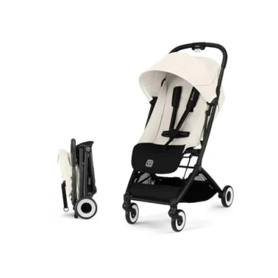 Image de CYBEX Poussette ultra compacte et confortable ORFEO 4 roues Canvas White