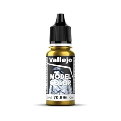 Image de Vallejo Peinture acrylique pour modélisme 17 ml doré métallique