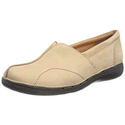 Image de Clarks Femme Un Loop Stride Mocassins, Nougat, 38 EU