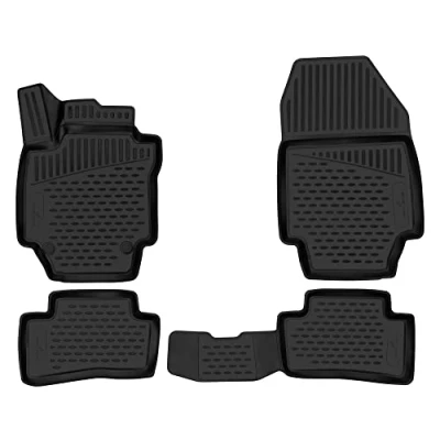 Image de WALSER Tapis de Sol sur Mesure XTR en Caoutchouc Compatible avec Renault Captur I (J5, H5) 06/2013 auj., Pied