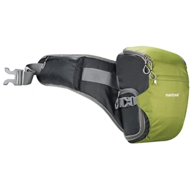 Image de Sacoche pour appareil photo mantona ElementsPro 10 Nylon Vert Gris Utilisation
