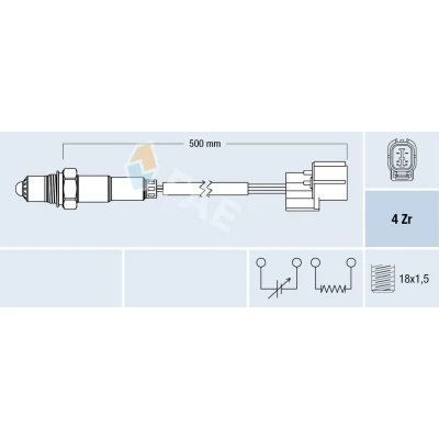 Image de FAE 77785 Sonde lambda