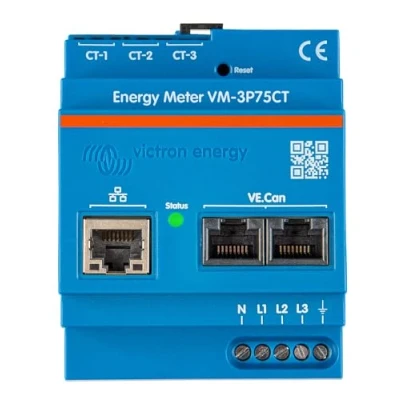 Image de Victron Energy Meter VM 3P75CT Appareil de mesure d&#039;énergie triphasé