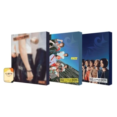 Image de RIIZING RIIZE Album [Photobook 3 ver. Full Set]+Pre Order Benefits+BolsVos K POP Inspired Freebies (1st Mini Album)