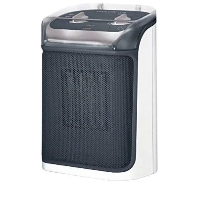 Image de Rowenta Mini Excel Aqua Chauffage soufflant céramique 2 en 1, Radiateur électrique, d’appoint, Ventilation froide, Puissant, Silencieux, Compact, Idéal pour la salle de bain SO9281F0