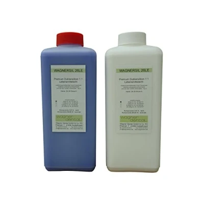 Image de Wagnersil 26 LE Caoutchouc silicone de duplication haut gamme, compatible pour une utilisation alimentaire, 1 kg