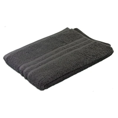 Image de Gözze Lot de 2 Serviettes élégantes, Sylt, 100% coton, Tissu base dense (440 g/m²), 50 x 100 cm Chocolat