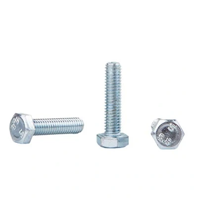 Image de Lot de 100 vis hexagonales DIN 933 en acier zingué M6 x 25 mm à tête hexagonale entièrement filetée (100, mm)