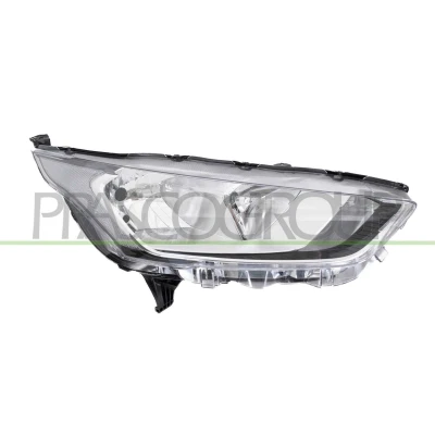 Image de PRASCO FD9384913 Phares droit H15, H7 chrome avec commande pour correcteur de site projecteur FORD: Transit Connect V408 Van