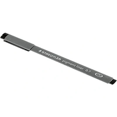 Image de Staedtler Pigment Liner 308 Feutre Pointe Calibrée 0.7 mm Noir