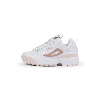 Image de Fila Disruptor Baskets basses, Femme, Taille: 36, White/mauve chalk Polyuréthane