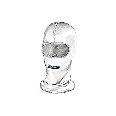 Image de Sparco Femmes S002231b Balaclava Aperto Bi Poliest , Blanc, Taille unique EU