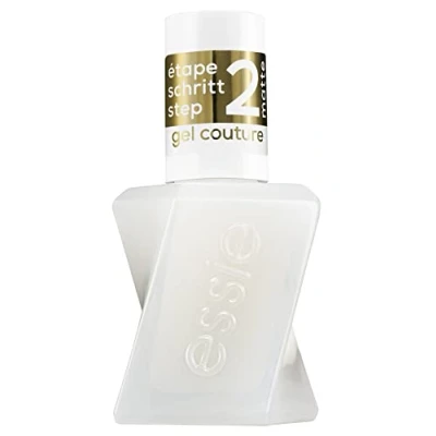 Image de Essie Nailpolish Gel couture MATT top coat Vernis à ongle (top coat), Femme, Taille: 13.5 ml, matte