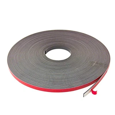 Image de Magflex® Tapis Magnétique Flexible avec Auto Adhésif en Mousse Conçu pour Fournir Une Forte Adhérence sur Les Surfaces á Base de Métal Polarité B 12,7mm Large 1 M Longueur
