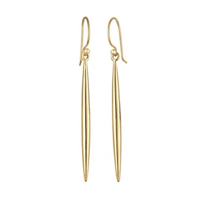 Image de Elli GEO STAB Minimal Basic Boucles d&#039;oreilles, Femme, Taille: One Size, Gold