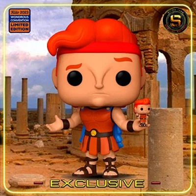 Image de Hercules avec figurine WC exclusive Pop!
