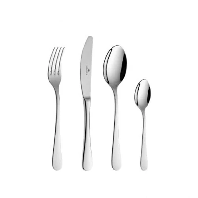Image de Gerlach Un ensemble de couverts dans une boîte 24 pcs Flow 18/10 Steel