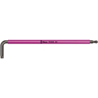 Image de Wera 05024485001 967 SXL Clés mâles coudées Torx TX 20, Rose