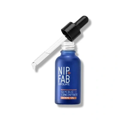 Image de Nip + Fab Glycolic Acid Fix Extreme Booster 10% Sérum à l&#039;Acide Glycolique Acide AHA Acides Aminés Alantonine Eclaircissant 30 ml