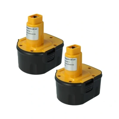 Image de vhbw 2X Batteries Compatible avec Rems 571510, 571513, R12 Outil électrique (2000mAh NiMH 12 V)