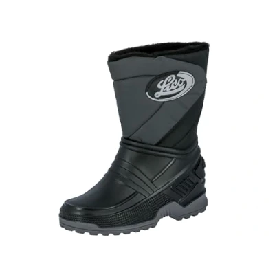 Image de Lico Terra, Bottes &amp; Bottines de Pluie Mixte Enfant, Noir (Schwarz/Grau Schwarz/Grau), 27 EU