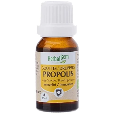 Image de HerbalGem Propolis Large Spectre gouttes