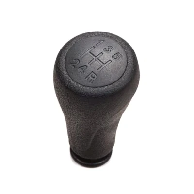 Image de BSP666 pommeau de levier vitesse 5 vitesses 2403.FS noir pour Fiat Fiorino Qubo citroën Nemo Peugeot Bipper MK3