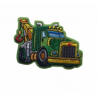 Image de FILOUFACE Patch Ecusson Thermocollant Camion dépanneuse 4 x 5 cm