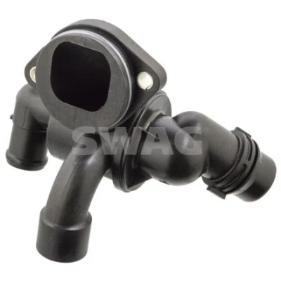 Image de SWAG 30 10 4761 Thermostat d&#039;eau 87 avec joint d&#039;étanchéite boîtier AUDI: A4 B8 Avant, Berline, A5 Coupe, SEAT: Exeo ST