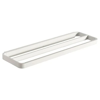 Image de Zone Denmark Rim Porte Serviettes Double Blanc 44 x 12,5 2,5 cm