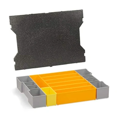 Image de Boîte de Cloisonnement Inserts Système Classement avec Tampons Couverture pour Bosch Sortimo L BOXX 102 aussi Adapté le Nouveau G4 Modèle G4, F3