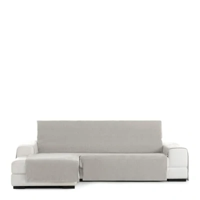 Image de Eysa Practica Chaise Longue 240cm Gauche Vue Frontale Rabat Couleur 56 Gris Clair
