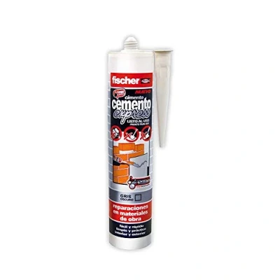 Image de Scellant/Adhésif Fischer 512348 Ciment Gris foncé 310 ml