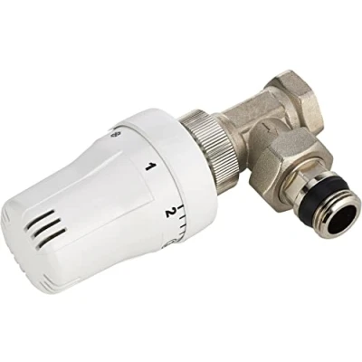 Image de Robinet de Radiateur Thermostatique Equerre 12x17 (3/8) NOYON &amp; THIEBAULT