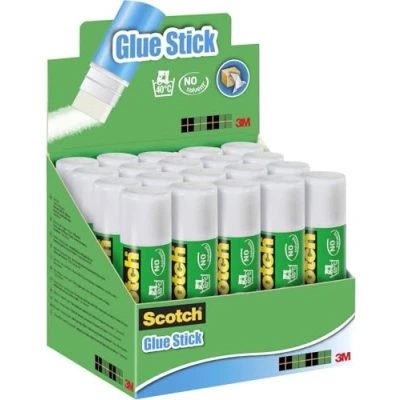 Image de Scotch Bâton de Colle Permanente 1 Paquet 20 Bâtons 21g par d&#039;Usage Général pour la Maison, l&#039;Ecole ou le Bureau Utilisation