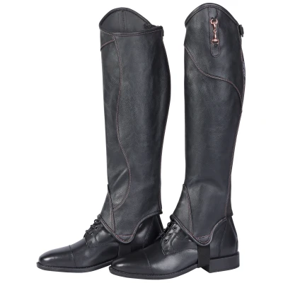 Image de Harry&#039;s Horse Mini Chaps Bit Noir M