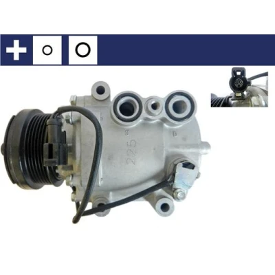 Image de MAHLE ORIGINAL ACP 859 000S Compresseur De Climatisation Scroll90 12 PAG 46 R 134a avec bague d&#039;étanchéité FORD: FIESTA 5, Fusion Break